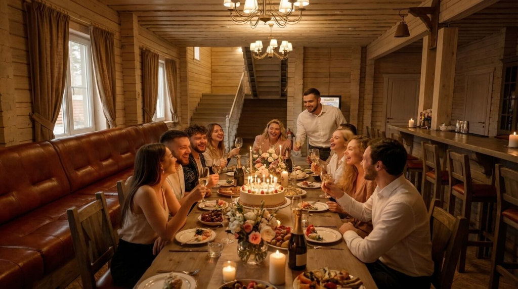 Снять коттедж на день рождения