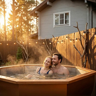 Коттедж с сауной для двоих