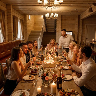 Снять коттедж на день рождения